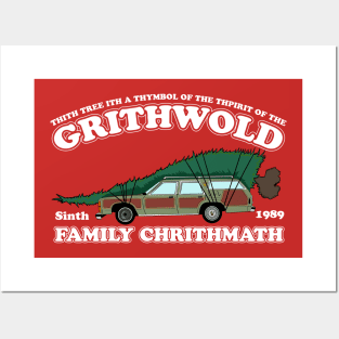 The Grithwold Family Chrithmath - Sinth 1989 Posters and Art